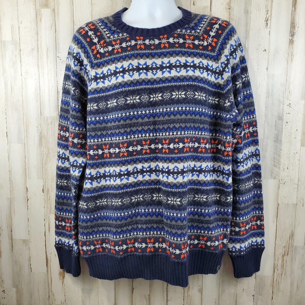 American Eagle Mens Crew Neck Sweater XL Blue - Picture 1 of 5